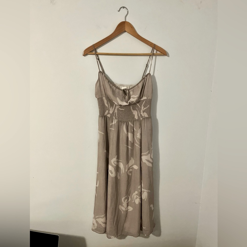 Wilfred Beige Floral Dress